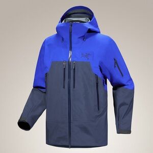 ARC'TERYX RUSH JACKET MEN'S, Vitality / Black Sapphire, Size M